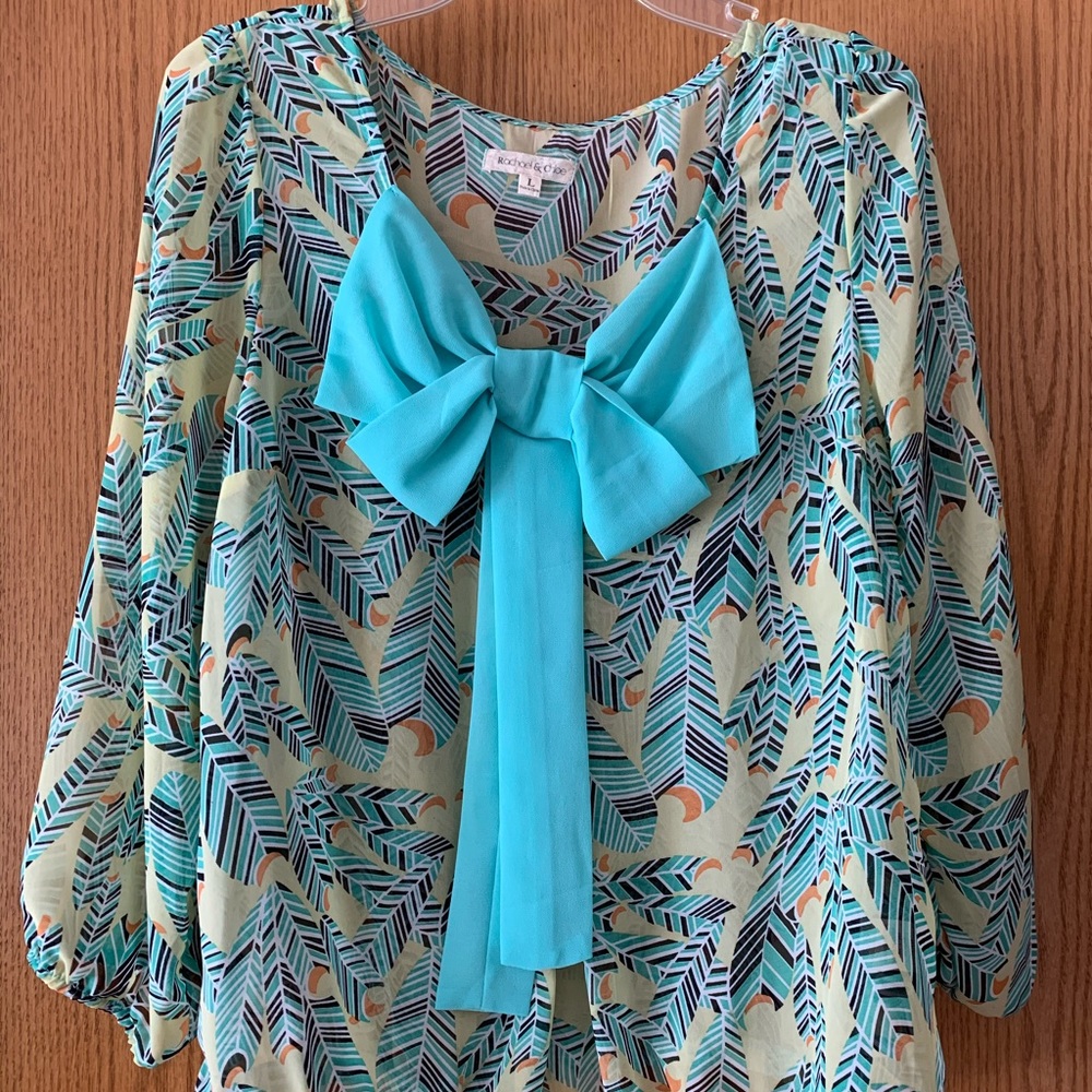 Rachael & Chloe sheer blouse